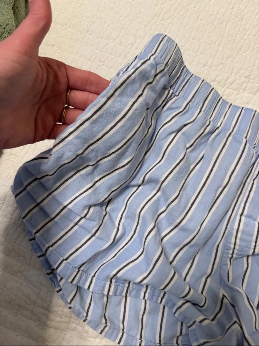 Eddie Bauer & joyspun Light Blue Boxer & Stretch Trunk Set - 2 Pack